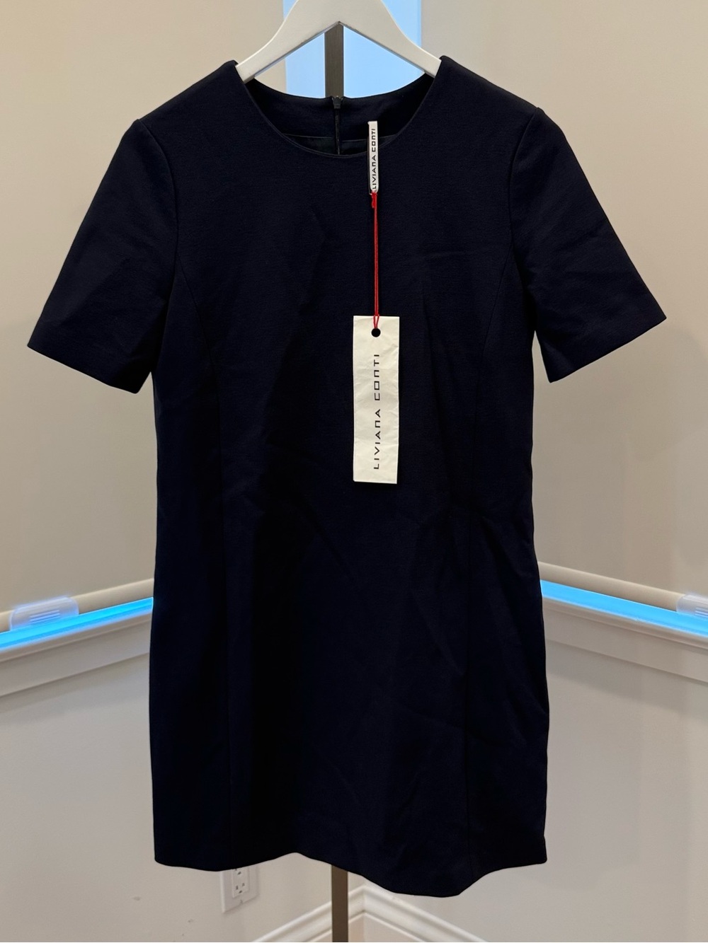 Liviana Conti Mini Dress - Navy